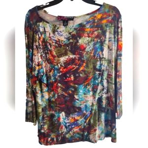 Peck & Peck 3/4 Sleeve Top
